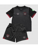 West Ham United Venkovní dres pro děti 2024-25 Krátký Rukáv (+ trenýrky)